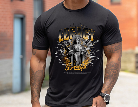 Legacy of Wealth Graphic T-Shirt