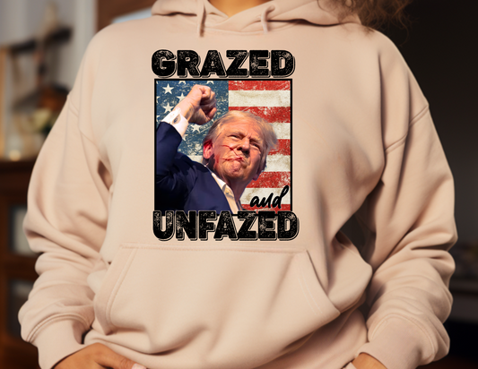 Grazed and Unfazed Graphic Hoodie