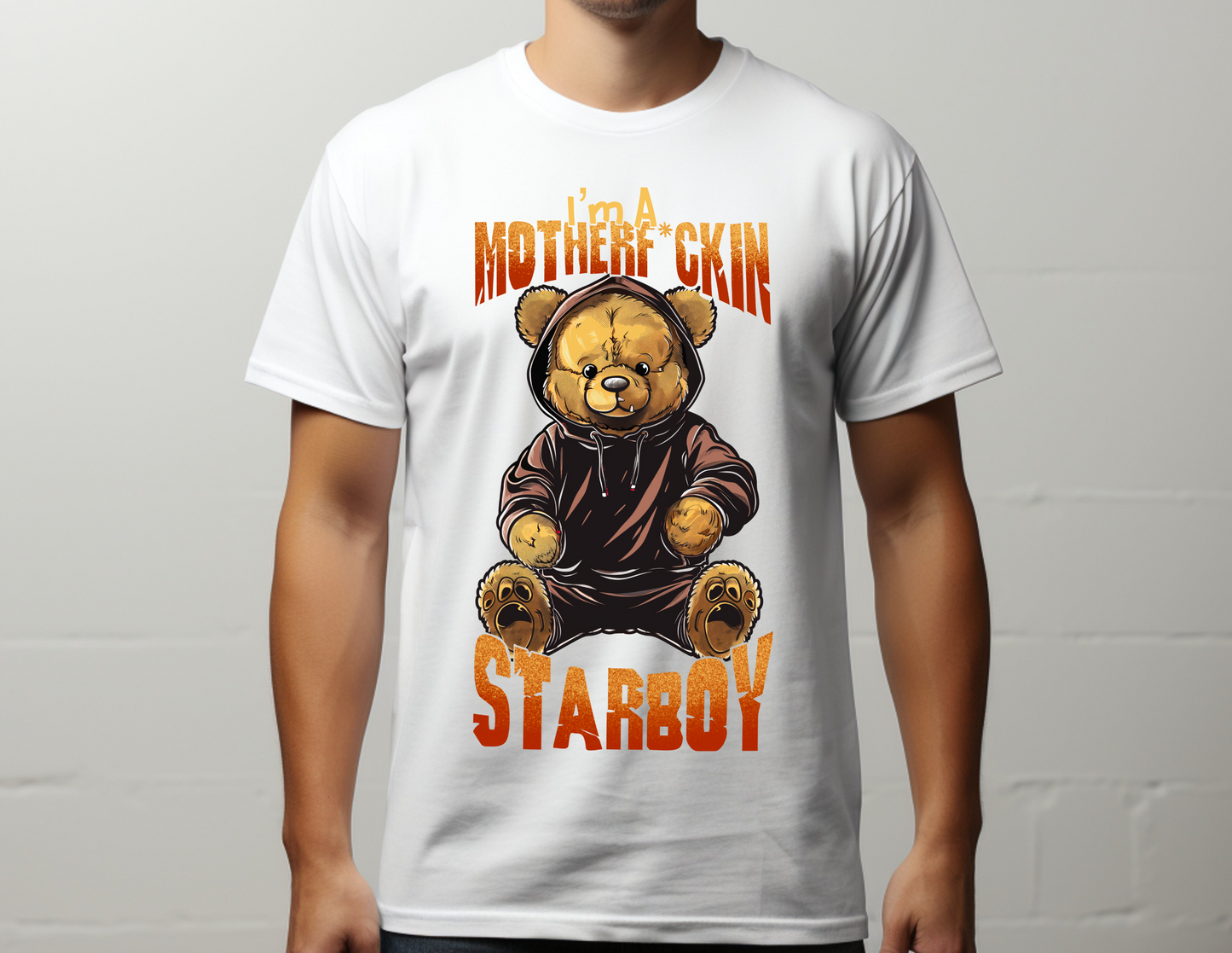 Urban Teddy Bear Graphic Tee