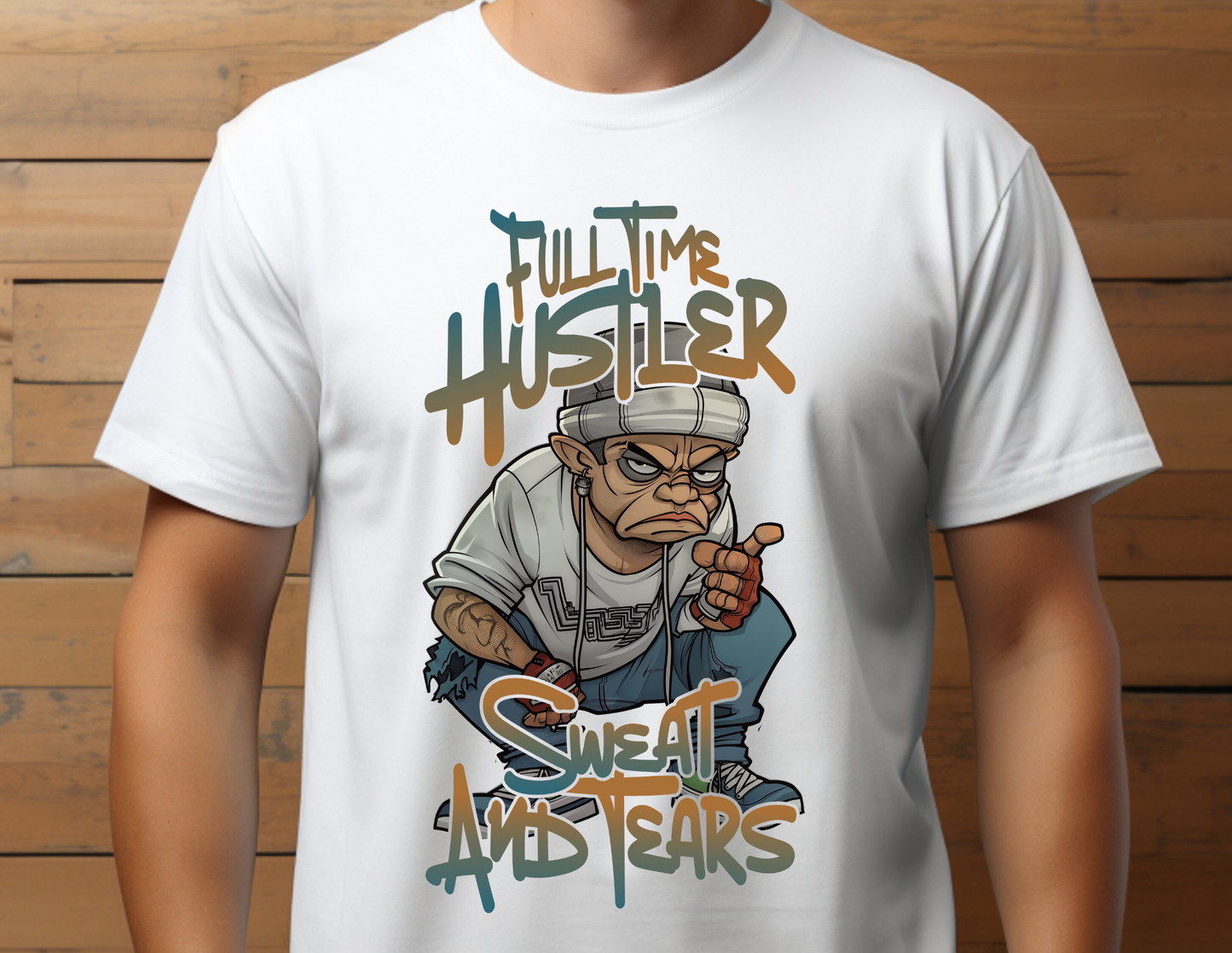 Full-Time Hustler Graphic T-Shirt