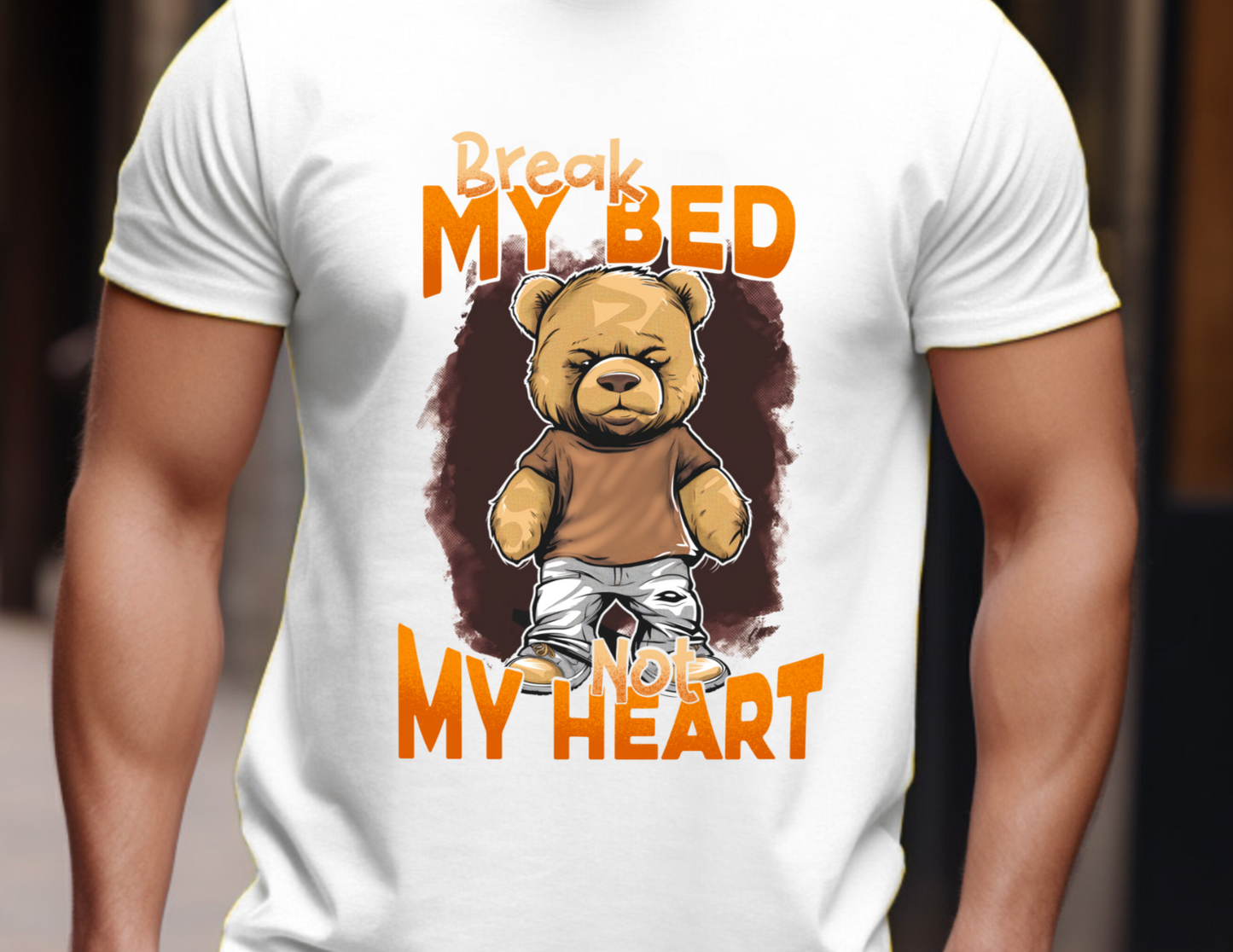 Urban Teddy Bear Graphic Tee