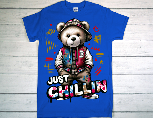 Urban Teddy Bear Graphic Tee