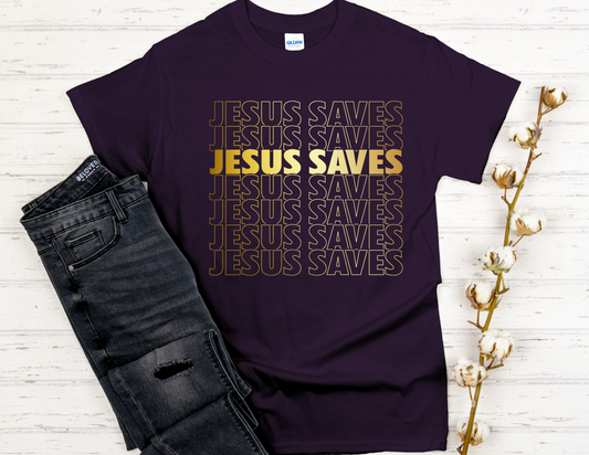 Jesus Saves Graphic Tee