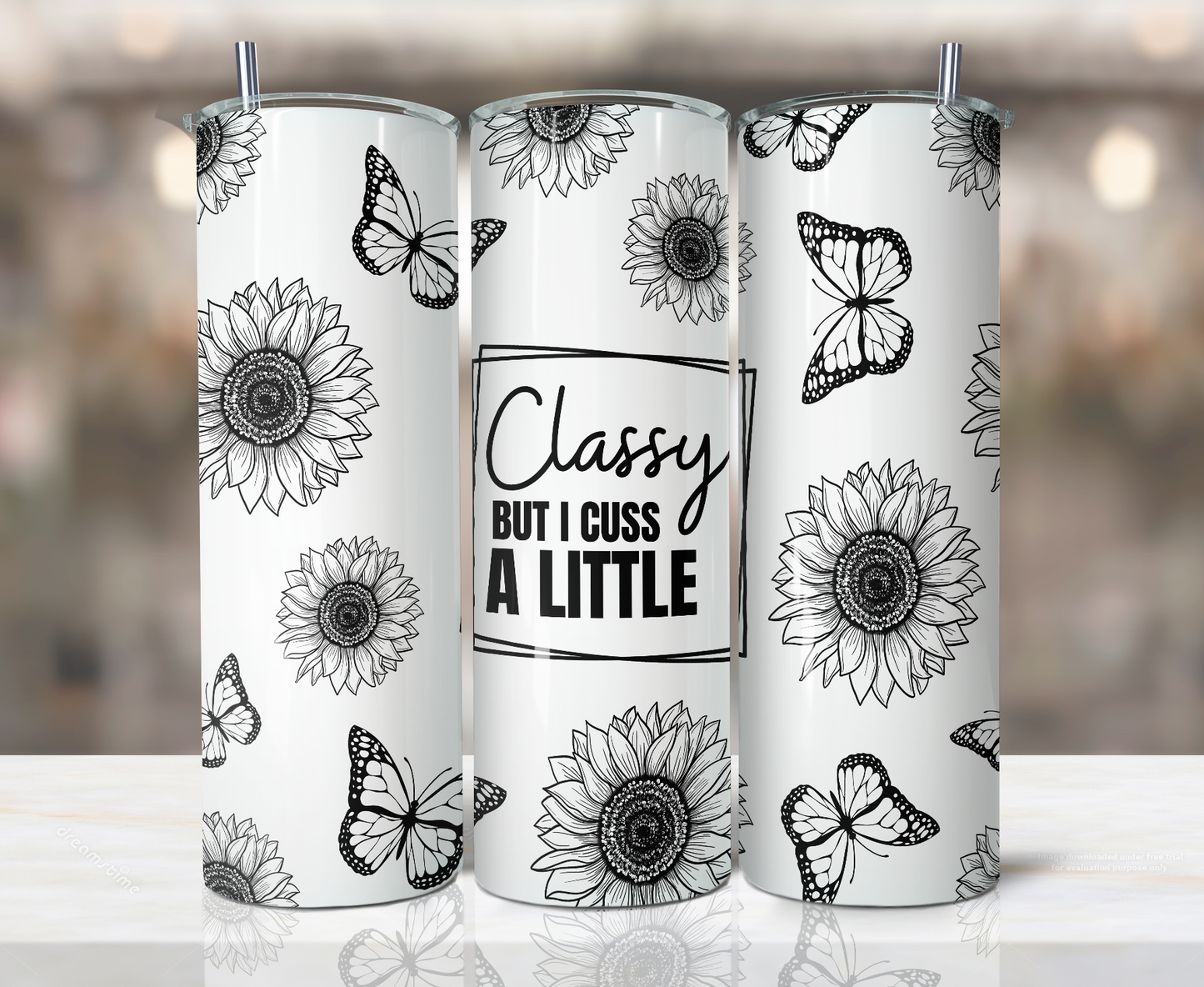 Classy but I Cuss a Little Tumbler (20 oz)