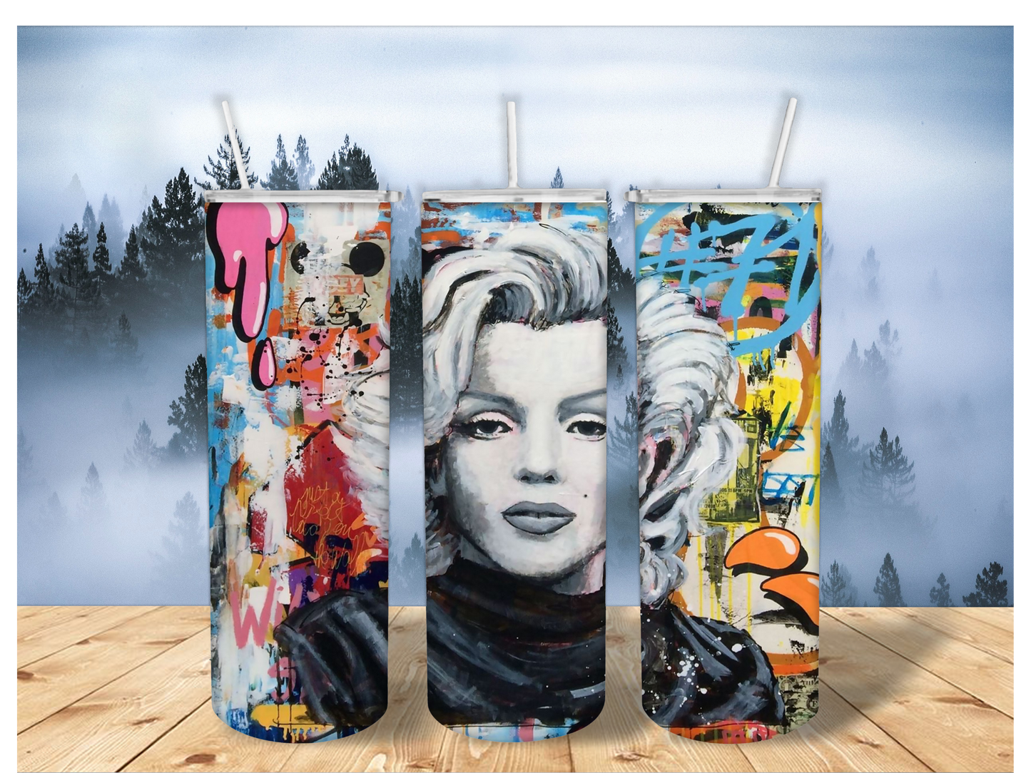 Marilyn Monroe Inspired 20 oz Tumbler