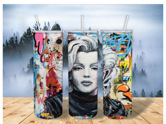 Marilyn Monroe Inspired 20 oz Tumbler