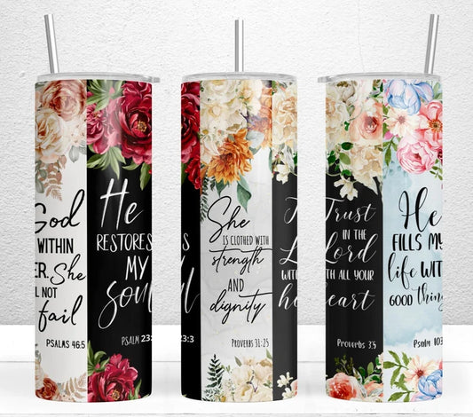 Women Bible Verse 20 oz Tumbler